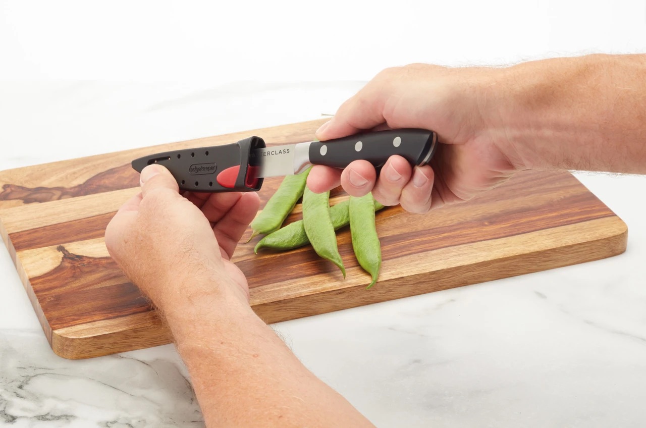 Loupací nůž MasterClass EdgeKeeper 9 cm v sadě